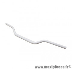 GUIDON OVERSIZE EN ALU BLANC MOTO
