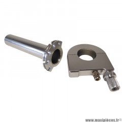 POIGNEE GAZ TNT TUNING ALU SILVER A TIRAGE RAPIDE ADAPT : UNIVERSEL