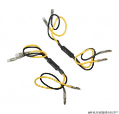 RESISTANCE 5W 27 OHMS (VENDU A LA PAIRE) (POUR FAIRE FONCTIONNER LES CLIGNOTANT A LEDS)
