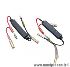 PAIRE DE RESISTANCE TNT TUNING POUR CLIGNOTANT A LEDS 10W