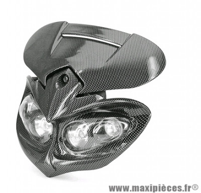 TETE DE FOURCHE TNT TUNING MANGA EN CARBONE