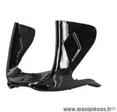 TABLIER AVANT INFERIEUR BAS DE CAISSE NOIR METAL NITRO - NAKED - AEROX JUSQU'A 2012