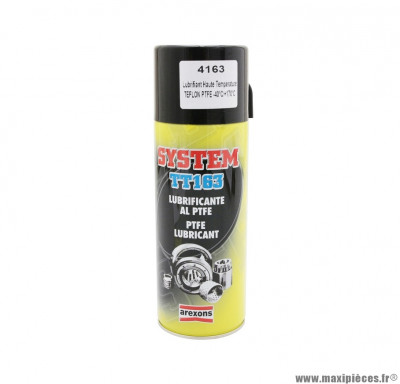 LUBRIFIANT AREXONS HAUTE TEMPERATURE TEFLON PTFE -40°C + 170°C AEROSOL 400 ML
