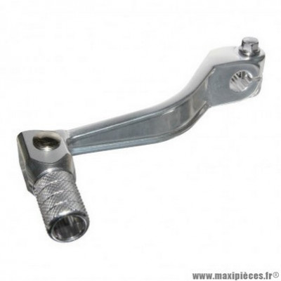 SELECTEUR REPLIABLE ALU SILVER DERBI SENDA DRD - XTREM - XRACE - APRILIA RS4 - RS - RX - GSM - RCR