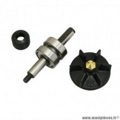 KIT AXE POMPE A EAU ORIGINE PIAGGIO 50 NRG 1998+ ZIP SP 2006+-GILERA 50 RUNNER 1997+, DNA 1998+-APRILIA 50 SR H2O 1998+ -497406-