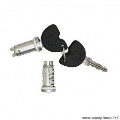 Contact a clé neiman serrure barillet origine piaggio typhoon 2 - zip - fly - liberty - vespa et2 - lx - s 2 et 4 temps 50cc 125cc 150cc
