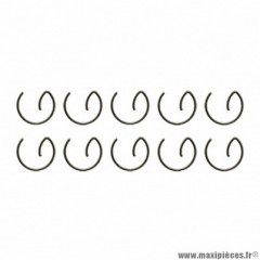 CLIPS DE PISTON DIAM 14 (FORME EN G) (KREIDLER-FLANDRIA) (VENDU PAR 10)