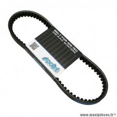 COURROIE POLINI BELT RENFORCEE KYMCO AGILITY - LIKE - MOVIE - PEOPLE - SUPER 8 - MALAGUTI CIAK MASTER 125 150 200