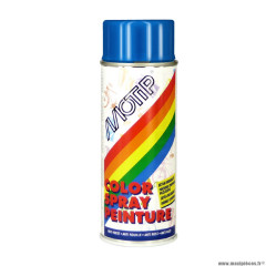 BOMBE DE PEINTURE MOTIP EN BLEU METAL 4044 400ML