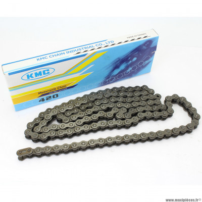 CHAINE RENFORCEE KMC PAS 420 DE 126 MAILLONS