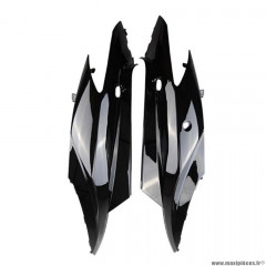 PAIRE DE TABLIER COQUE ARRIERE NOIR BRILLANT KYMCO AGILITY 50 125