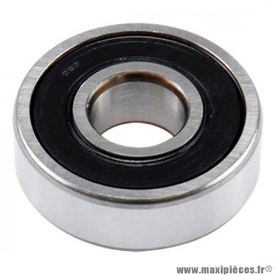 ROULEMENT DE ROUE 6201-2RS (12x32x10) SKF ADAPTABLE DERBI 50 SENDA AV - APRILIA 50 RS AV - PIAGGIO 50 TYPHOON AR - PEUGEOT 103 AR-MBK 51 AR (VENDU A L'UNITE)