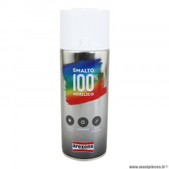 BOMBE DE PEINTURE AREXONS ACRYLIQUE 100 BLANC ELECTRO