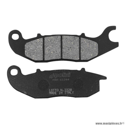 Plaquettes de frein avant polini original honda 125 msx 2013-2016