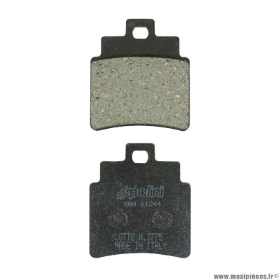 Paire de plaquette de frein avant polini gts - gts evo - joymax - grand dink - daelim s3 125 250 300