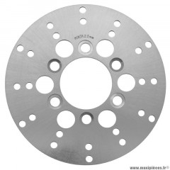 DISQUE DE FREIN ADAPTABLE KYMCO 50 AGILITY 2005+ AV, TOP BOY 1998+ AV, VITALITY 2004+ AV - PEUGEOT 50 SPEEDFIGHT 1997+2008 AV-AR (EXT 180mm - INT 58mm - 3 TROUS) -IGM-
