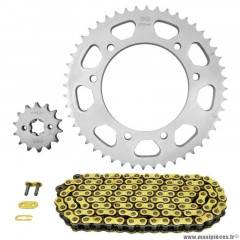 KIT CHAINE RENFORCEE 428 14 x 48 AFAM RIEJU RS3 125 DE 2010 A 2016