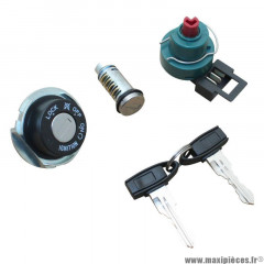 CONTACTEUR A CLE NEIMAN PIAGGIO ZIP A PARTIR DE 2000 - VESPA LX - LIBERTY - TYPHOON 2 50 125 250 500