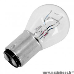 AMPOULE LAMPE STOP 12V 21 NORME P21 5W CULOT BAY15D